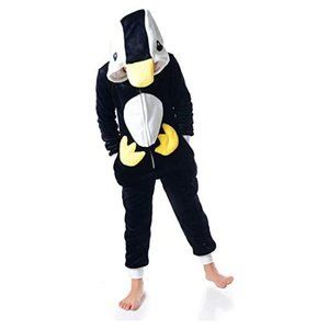 Family Matching Animal Jumpsuit Pajama with Pocket